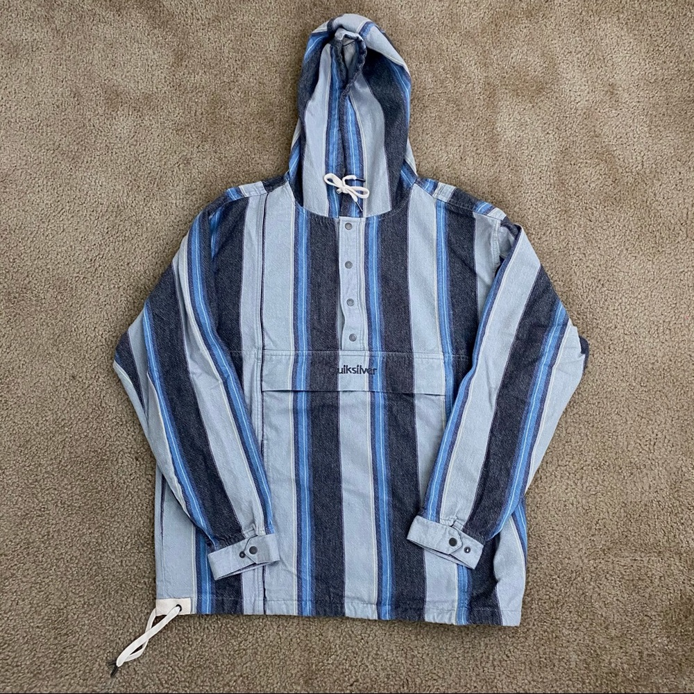 Striped Quicksilver Hoodie